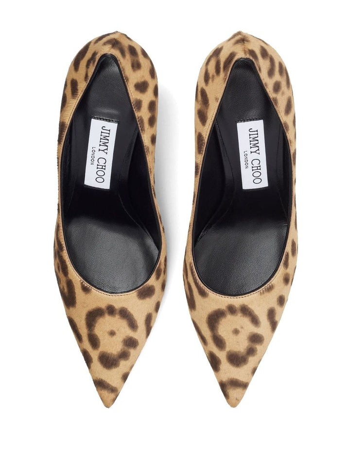 High Heel Jimmy Choo With Heel Brown Brand