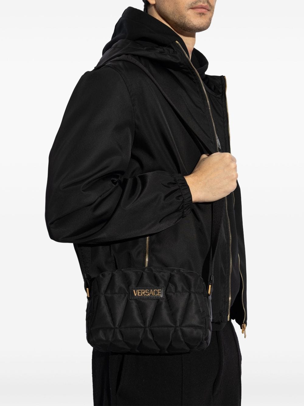 Shoulder UNI Versace Bag Black Brand