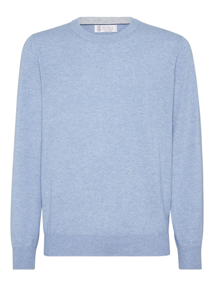 Brunello Cucinelli Sweaters Clear Blue