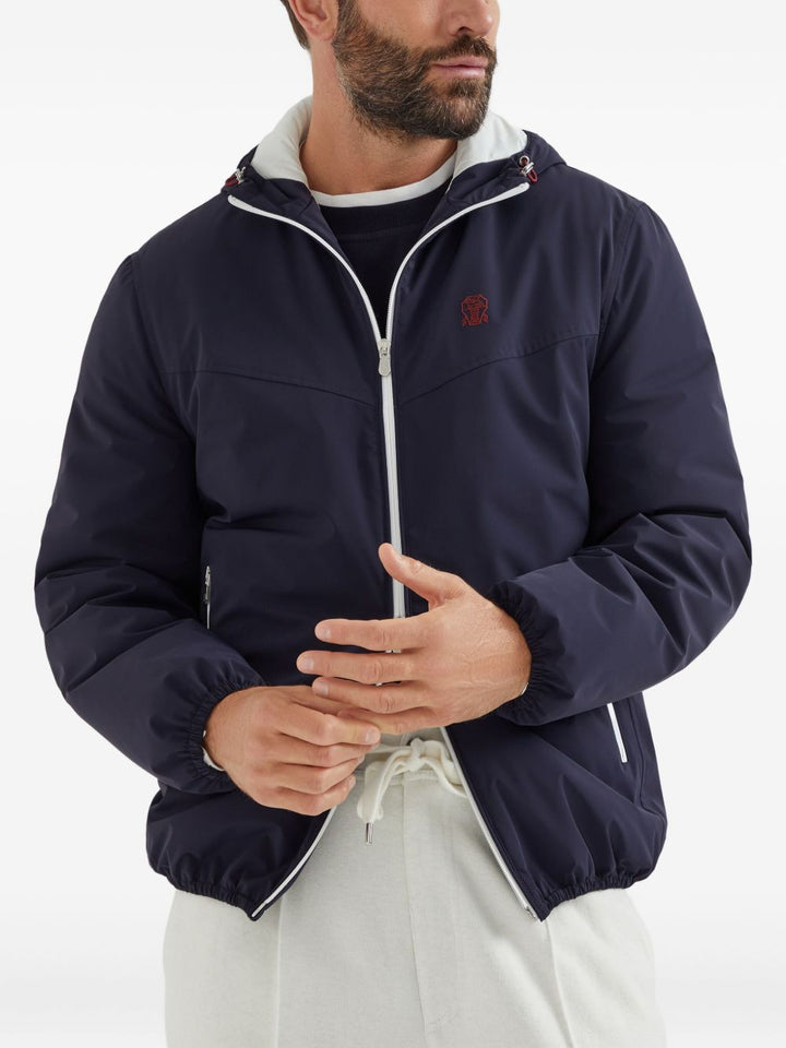 Brunello Cucinelli Coats Blue