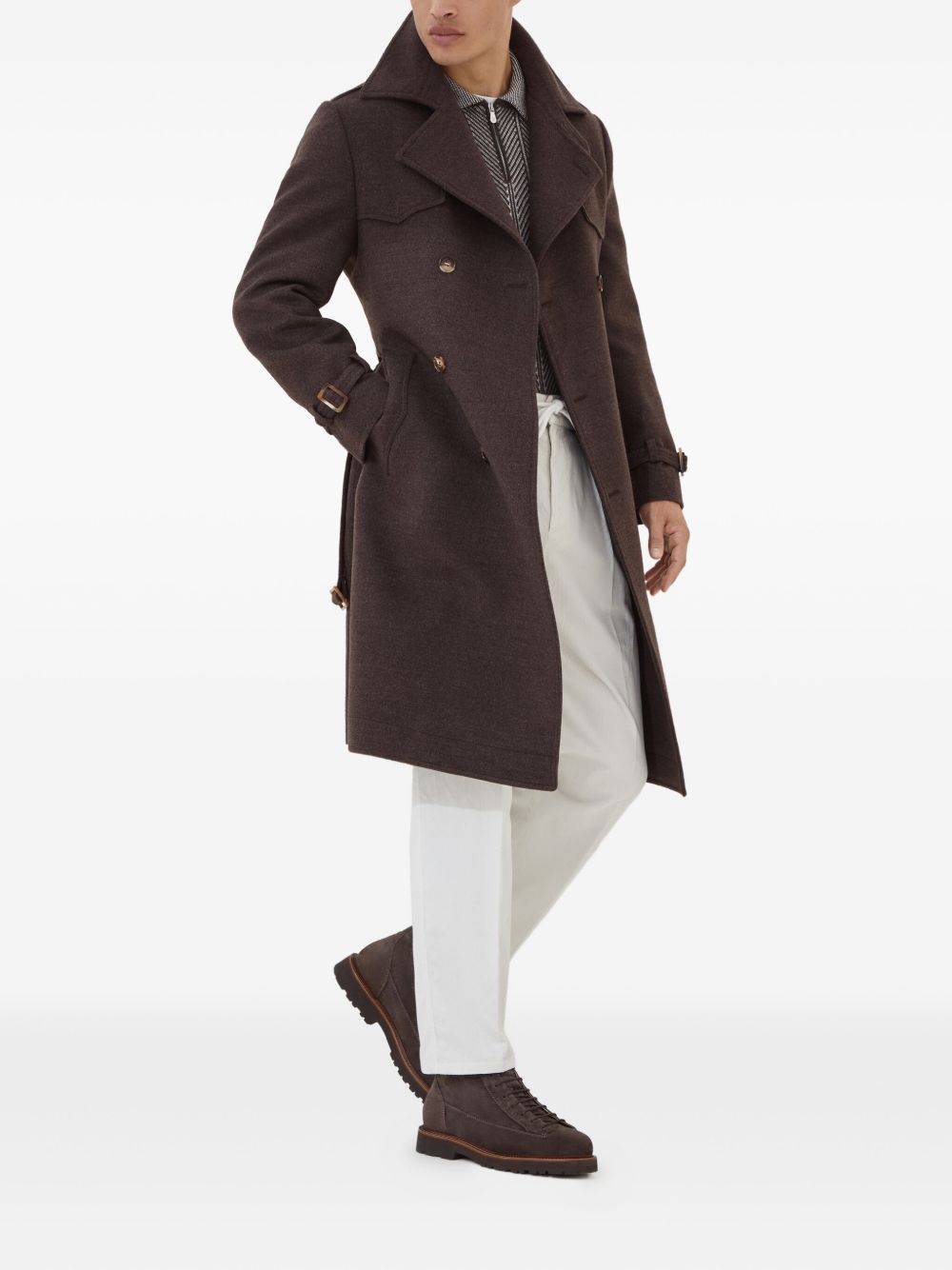 Brunello Cucinelli Trousers White