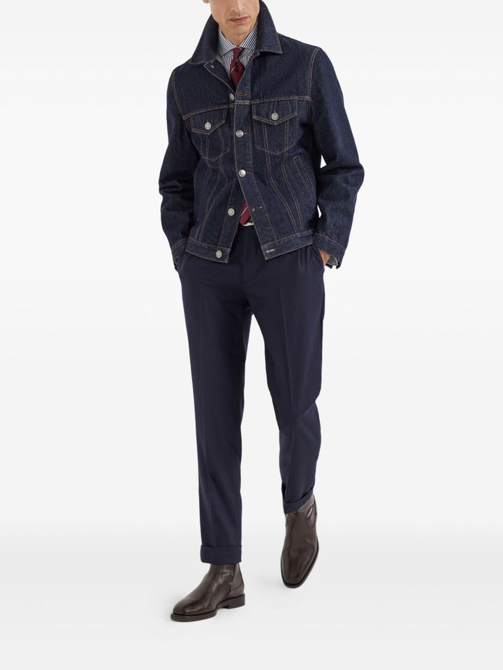 Brunello Cucinelli Shirts Blue