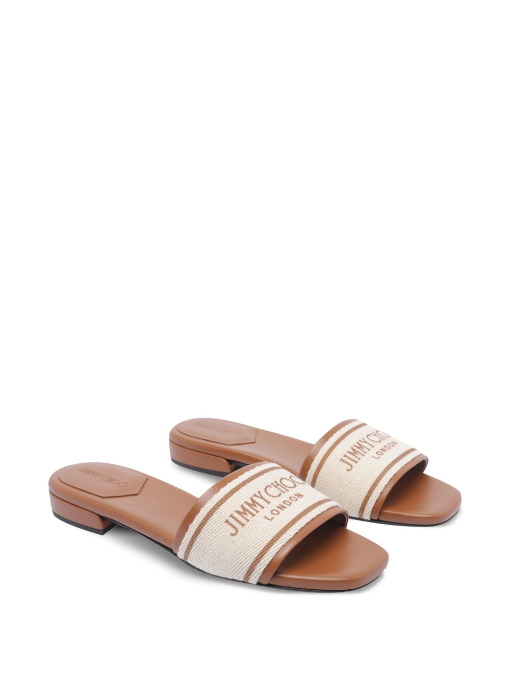 Jimmy Choo Sandals Leather Brown