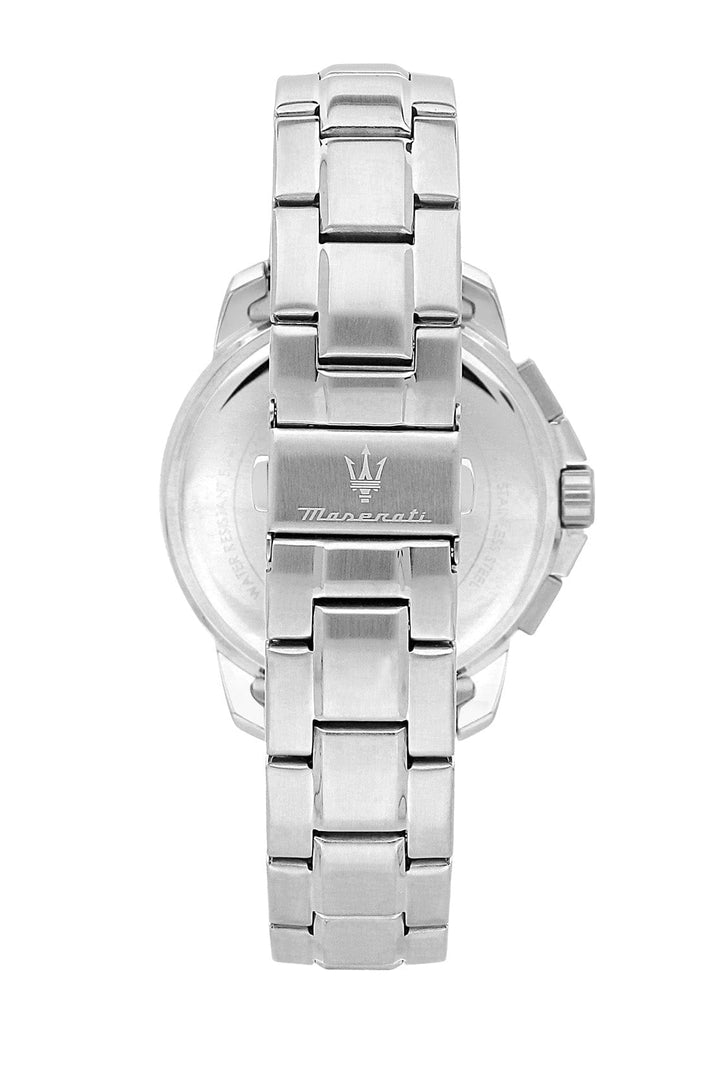 Watch Maserati Successo 42mm Chrono Green Dial Stainless Steel Strap Watch Brand