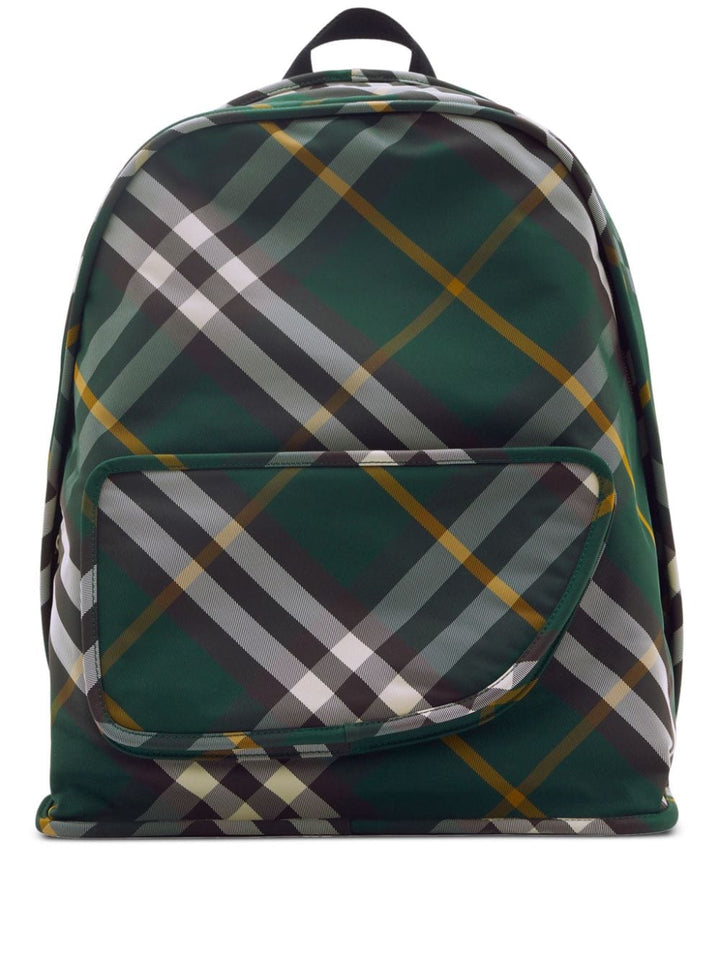 Burberry Backpacks UNI Burberry Ivy Backpack Burberry ivy green Nova check backpack with Web detailing. Brand