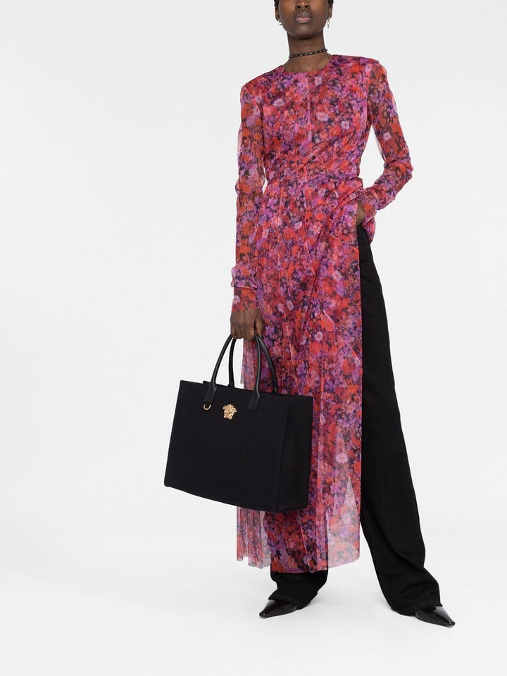 Versace Shopper UNI Versace Black Canvas Medusa Bag Versace Black Canvas Medusa Bag Brand