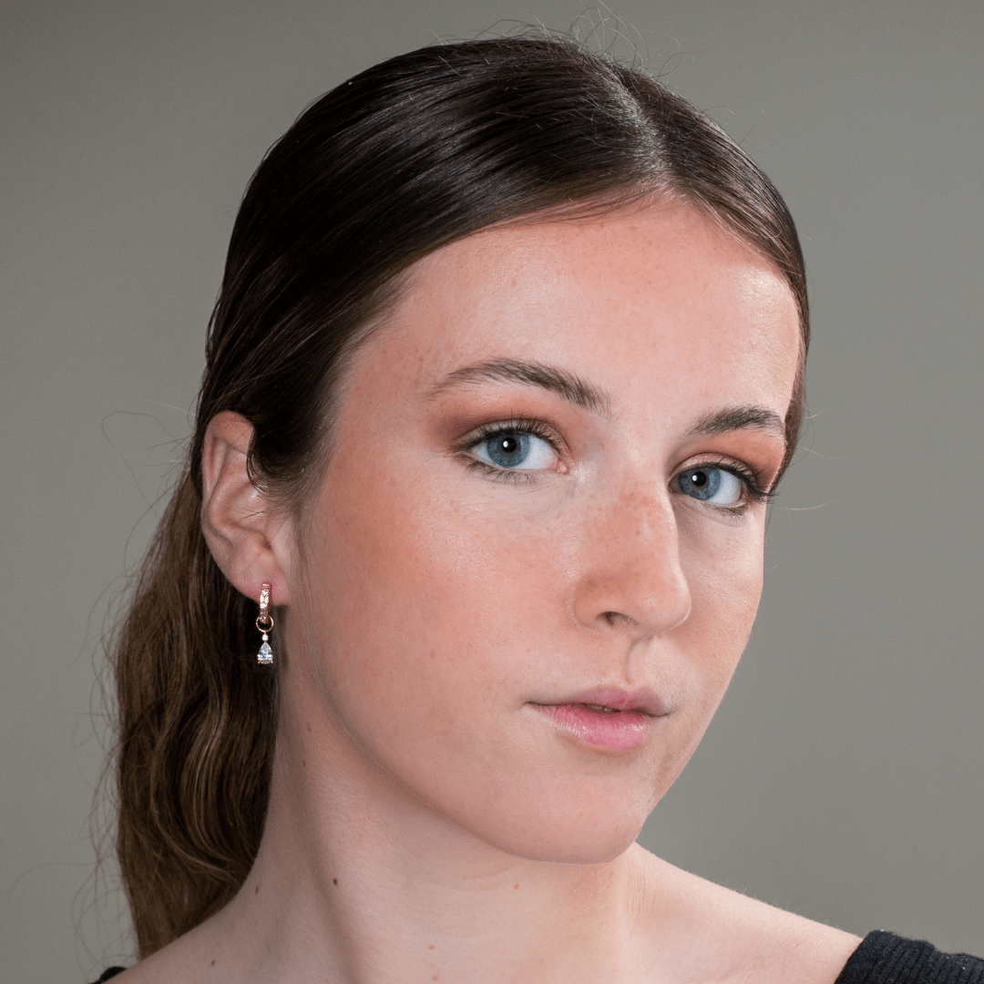 Georgini Earring Georgini Summer Sorbet Sherbert Shimmer Earrings Rose Gold Brand