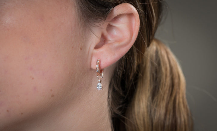 Georgini Earring Georgini Summer Sorbet Sherbert Shimmer Earrings Rose Gold Brand