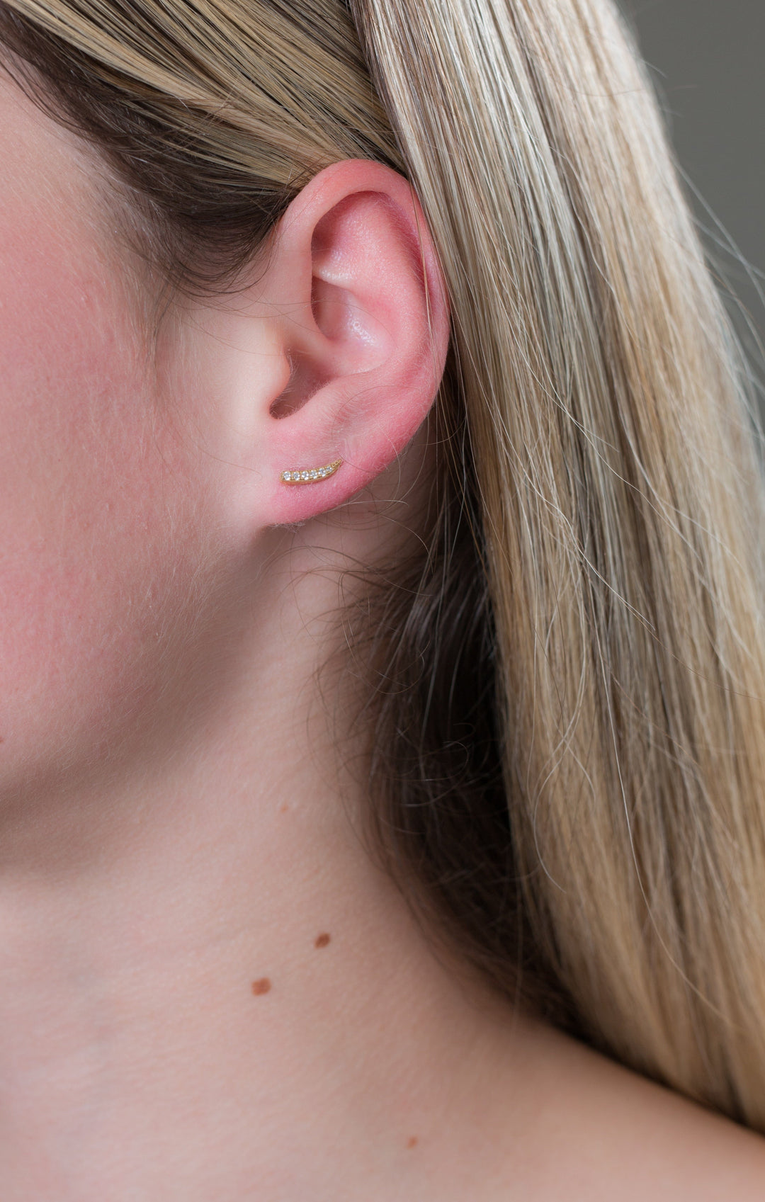 Georgini Earring Georgini Summer Sorbet Vanilla Vine Earrings Small Gold Brand