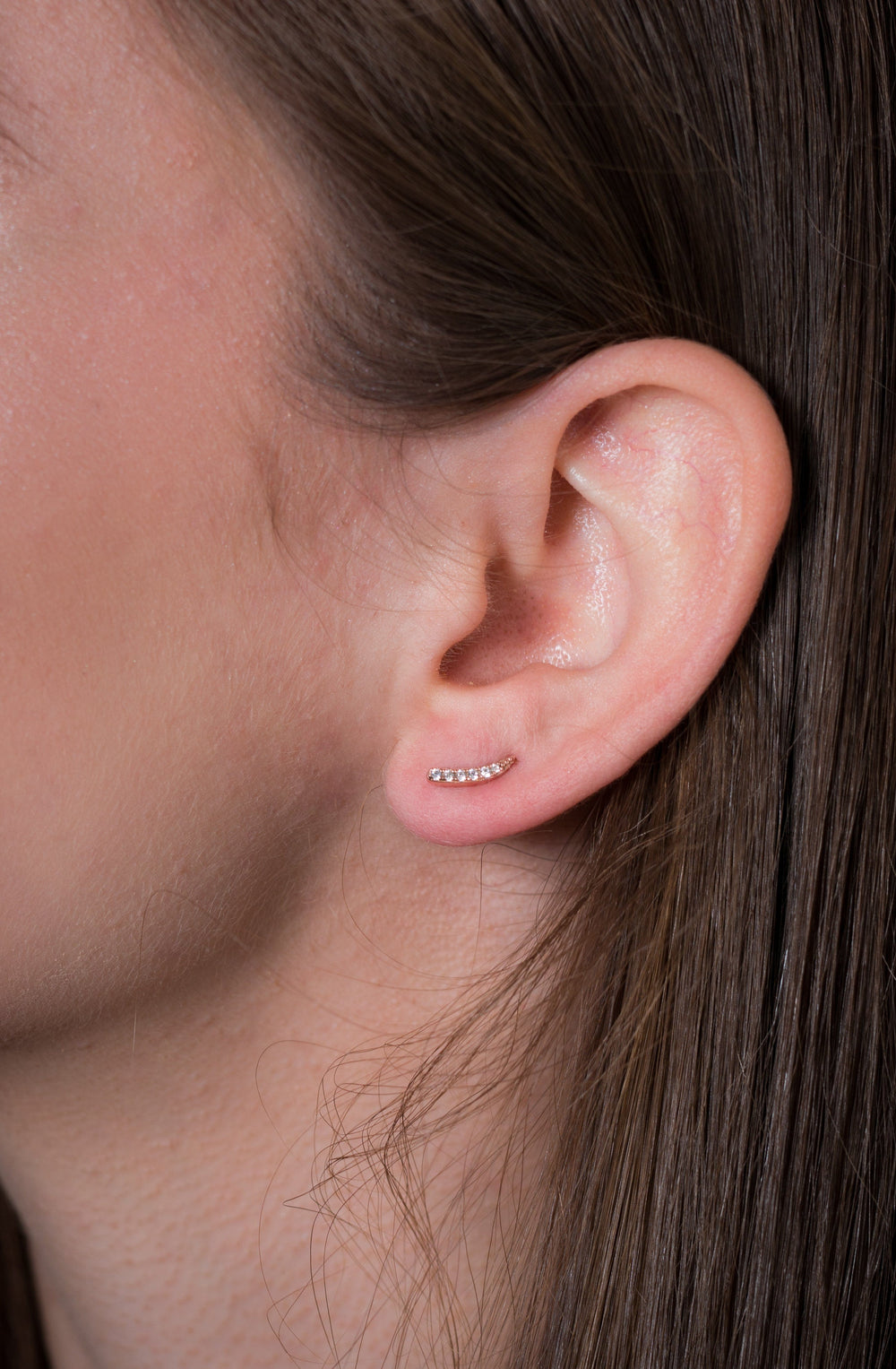 Georgini Earring Georgini Summer Sorbet Vanilla Vine Earrings Small Rose Gold Brand