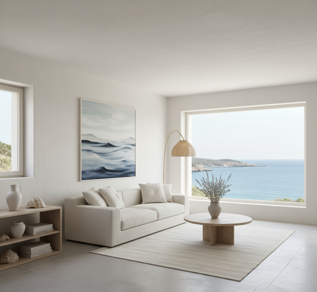 Why Minimalism and Coastal Style Are Defining 2025 Interiors