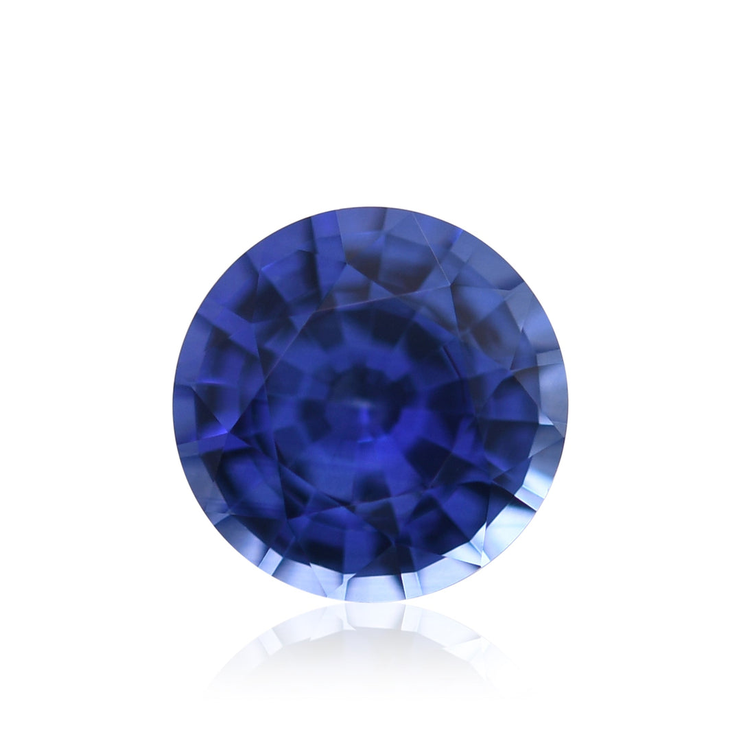 0.93 Carat Blue SRI LANKAN Round Sapphire