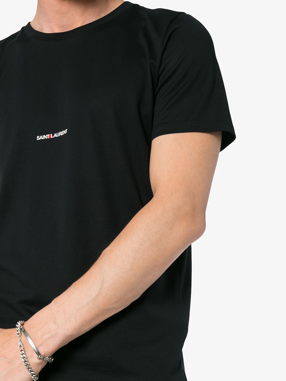 Saint Laurent T-shirts and Polos Black
