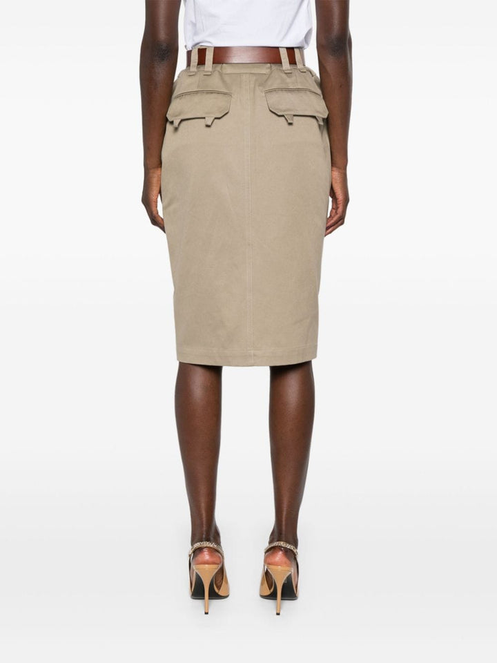 Saint Laurent Skirts Beige