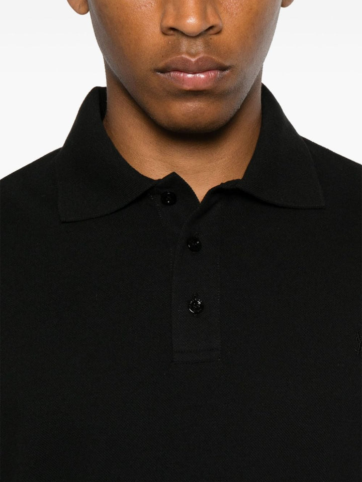 Saint Laurent T-shirts and Polos Black