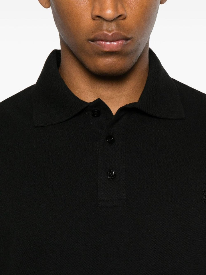 Topwear Saint Laurent  T-shirts and Polos Black Brand