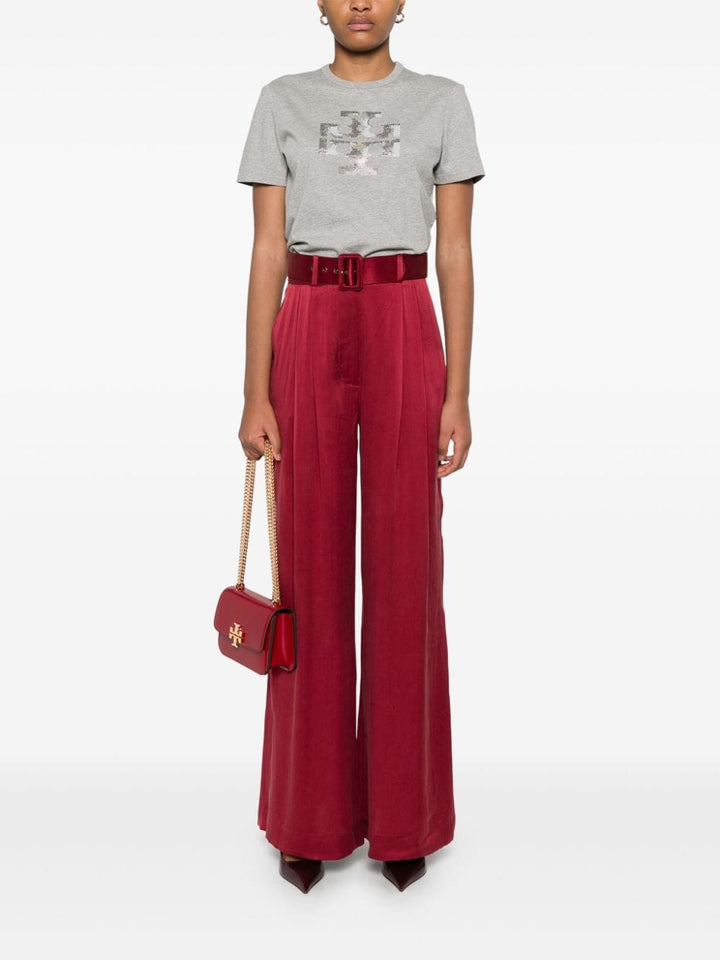 Topwear XS Tory Burch T-shirts and Polos Grey Brand