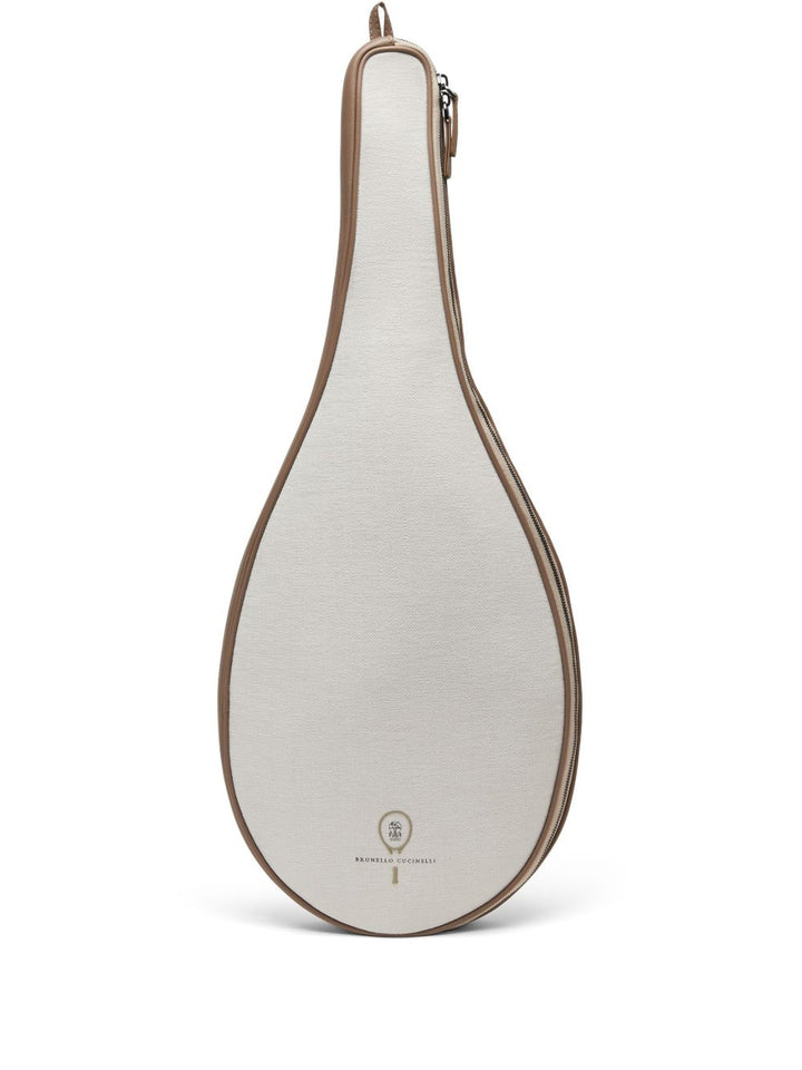 Brunello Cucinelli Tennis Bag Cream