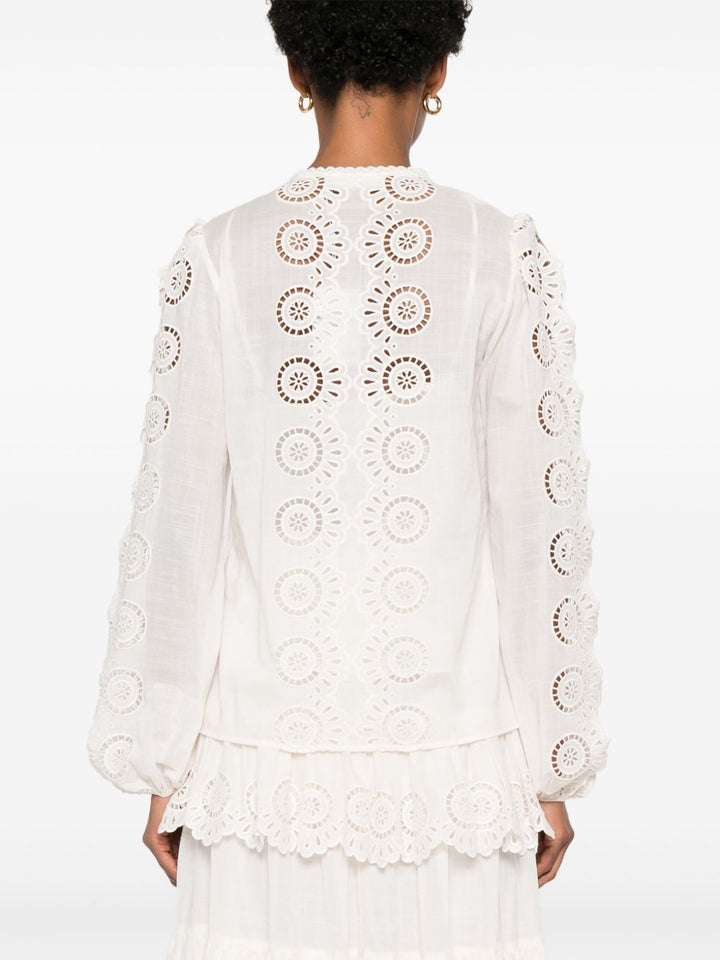 Zimmermann Shirts Ivory