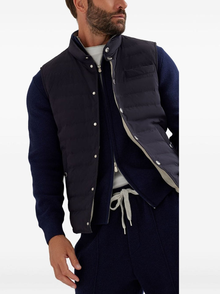 Vests M Brunello Cucinelli Jackets Blue Brand