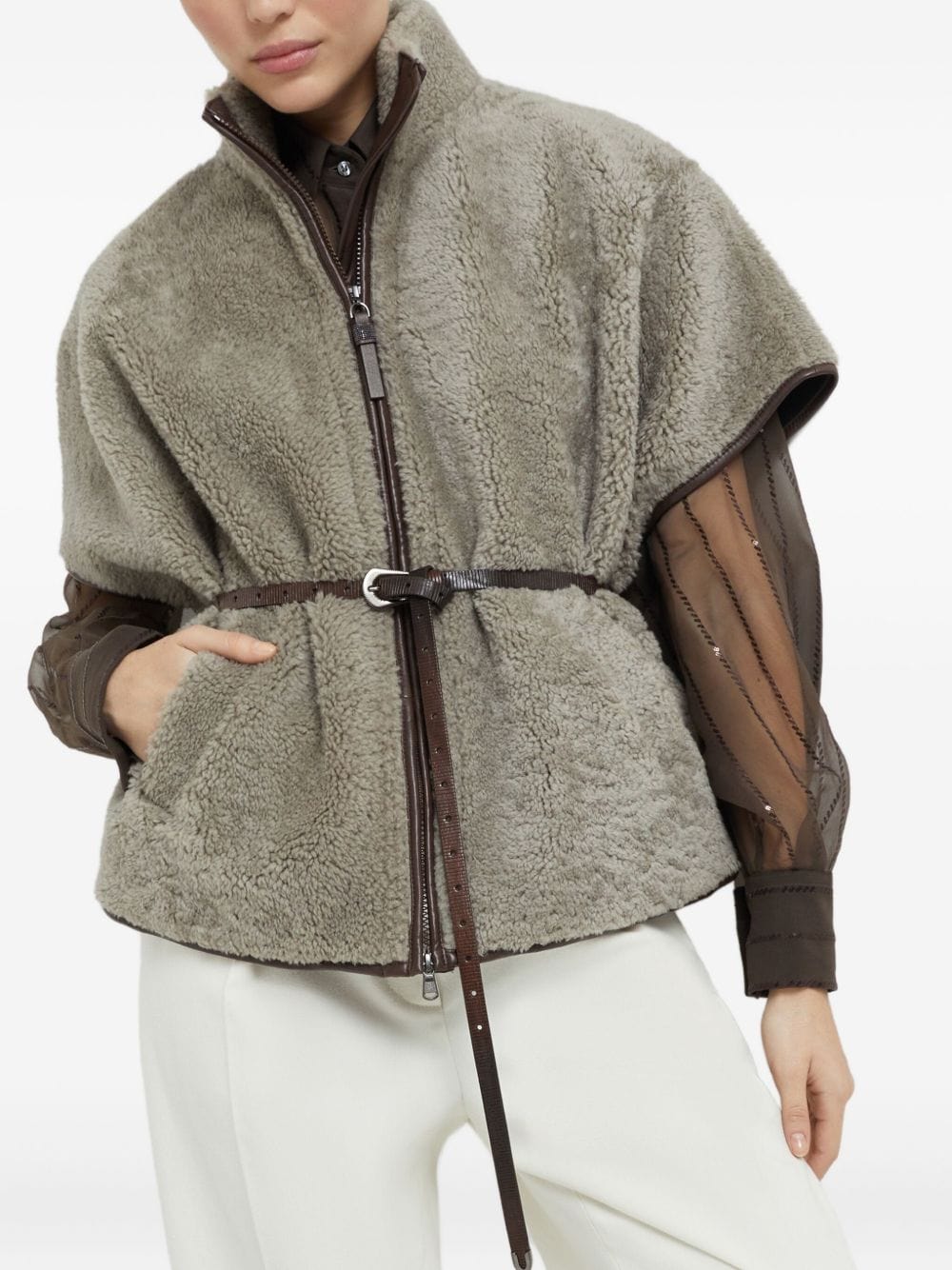 Jackets 40 Brunello Cucinelli Jackets Brown Brand