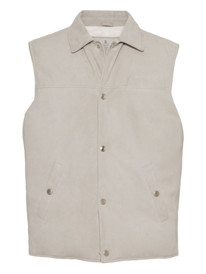 Vests Brunello Cucinelli Jackets White Brand