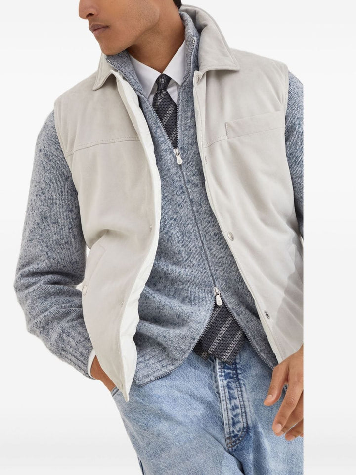 Vests Brunello Cucinelli Jackets White Brand