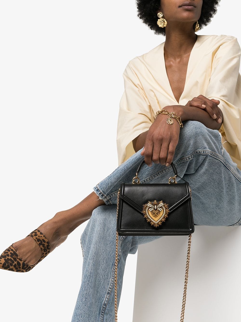 Handbags UNI Dolce & Gabbana Bag Black Brand