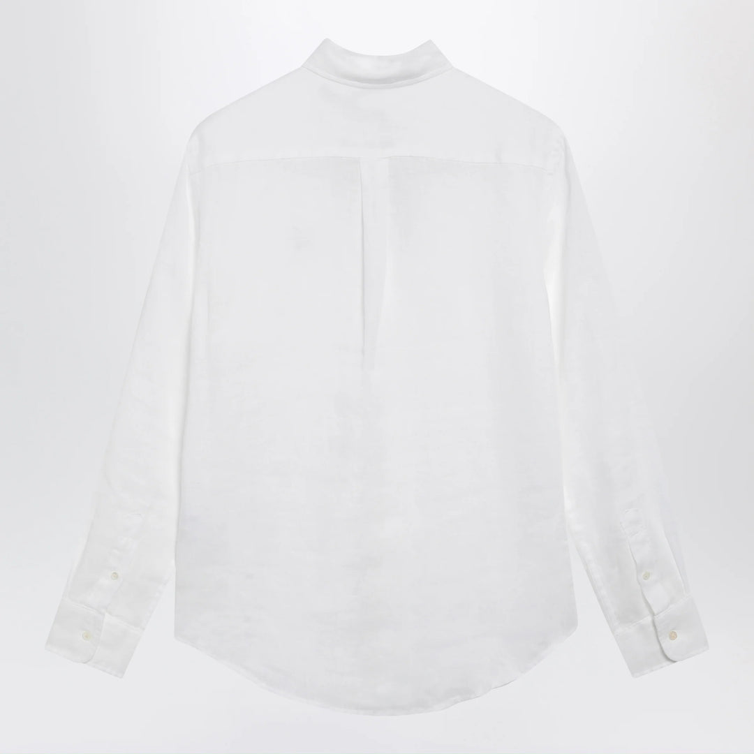 Polo Ralph Lauren - White linen Classic-Fit shirt