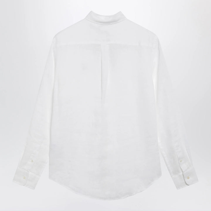 Polo Ralph Lauren - White linen Classic-Fit shirt