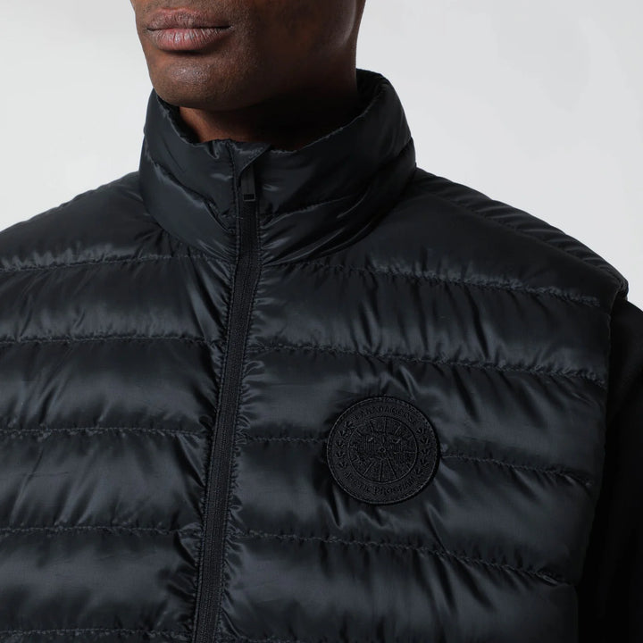 Canada Goose - Black padded zip-up gilet