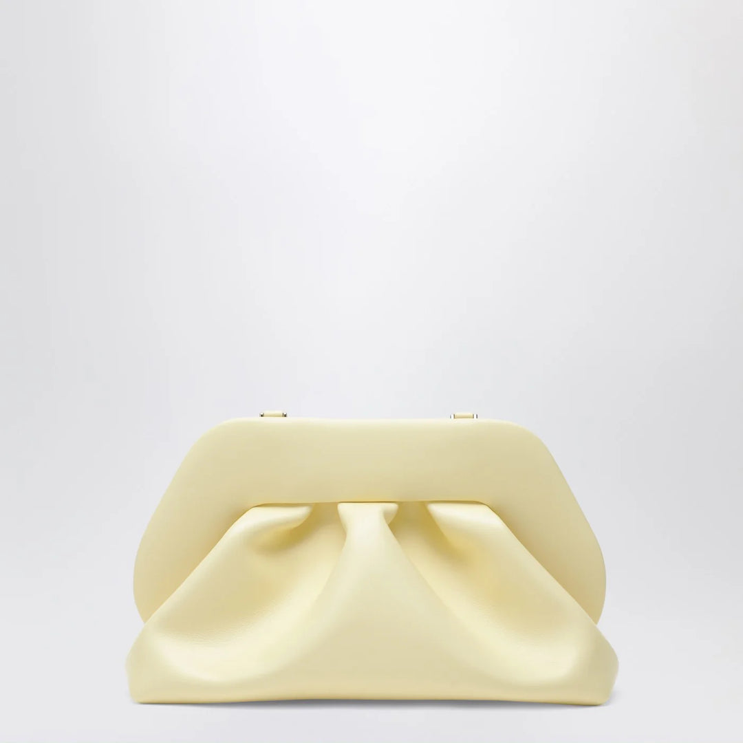 THEMOIRè - Tia clutch in pastel yellow
