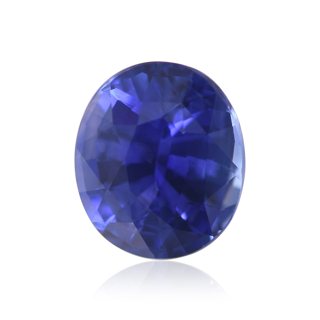 3.81 Carat Blue SRI LANKA Oval Sapphire AGL