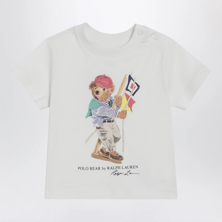 Polo Ralph Lauren - White Polo Bear cotton T-shirt