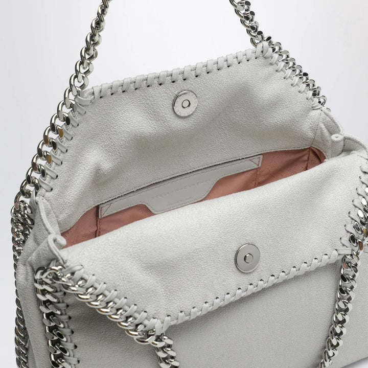 Stella McCartney - Pearl grey Falabella mini tote bag