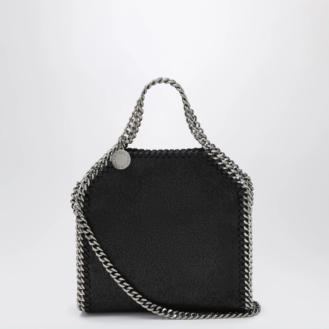 Stella McCartney - Black Falabella micro tote bag