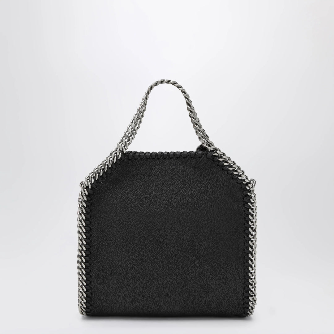 Stella McCartney - Black Falabella micro tote bag