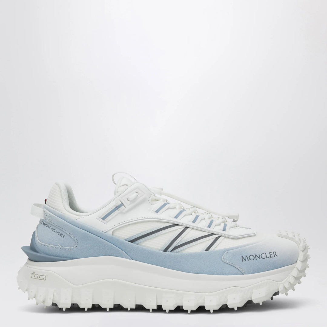 Moncler - Trailgrip Sneakers white/light blue with Vibram® Megagrip sole