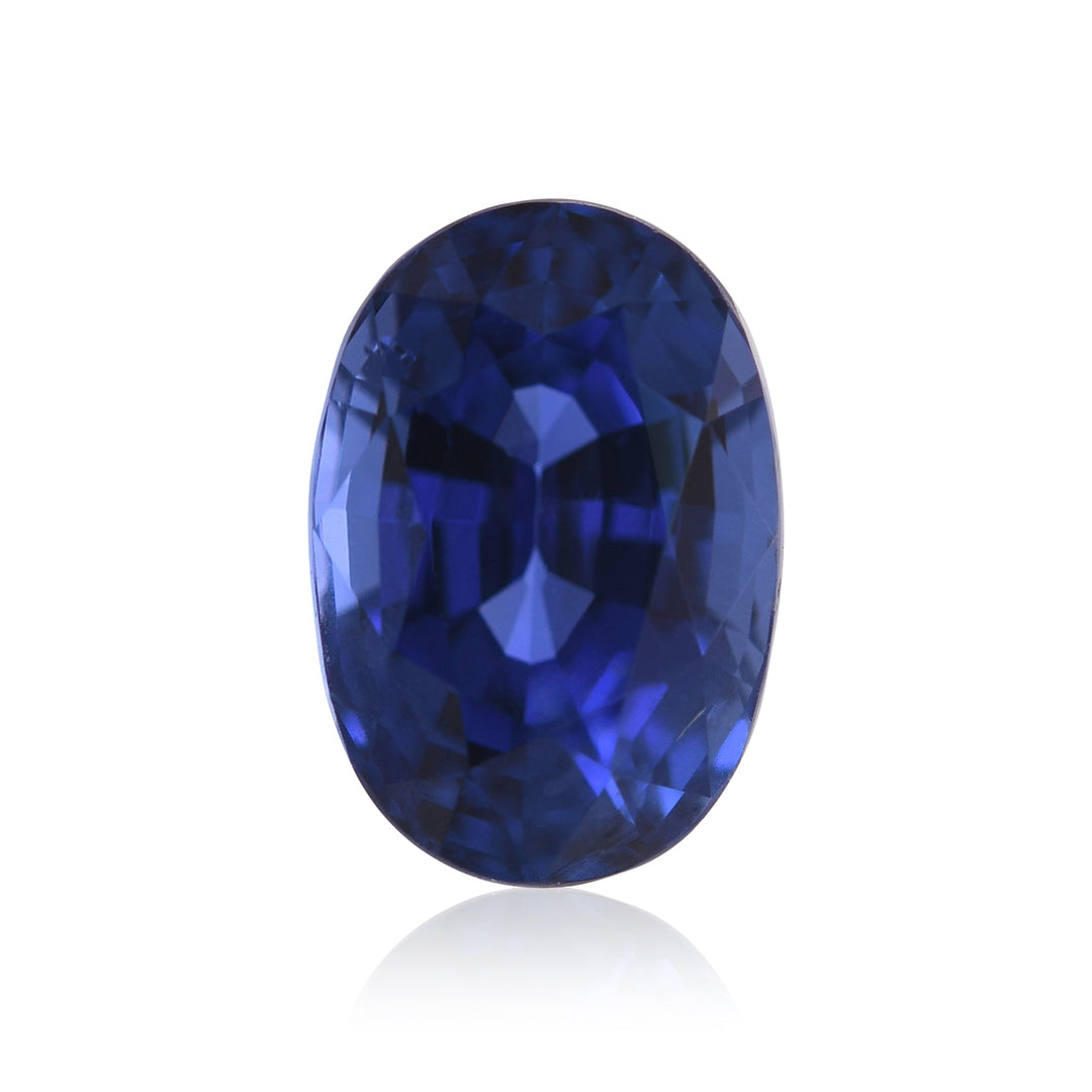 5.19 Carat Blue MADAGASCAR Oval Sapphire GIA No Heat