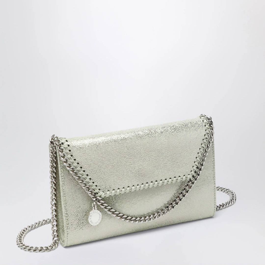 Stella McCartney - Falabella wallet-on-chain in light lime green