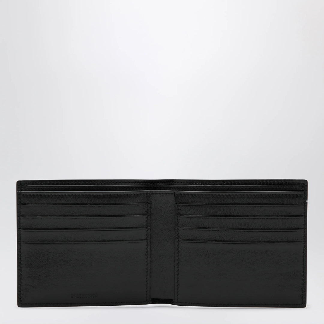 Balenciaga - Cash leather wallet with painter’s print