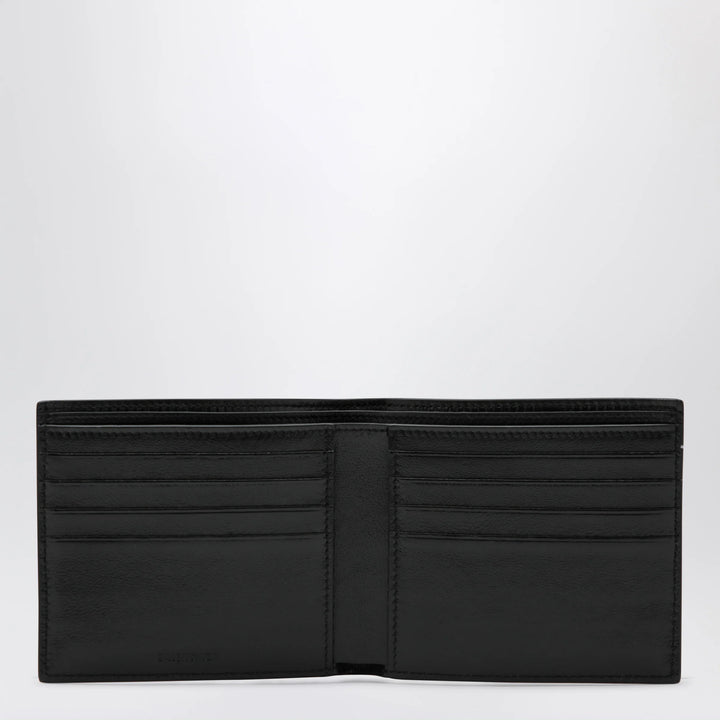 Balenciaga - Cash leather wallet with painter’s print