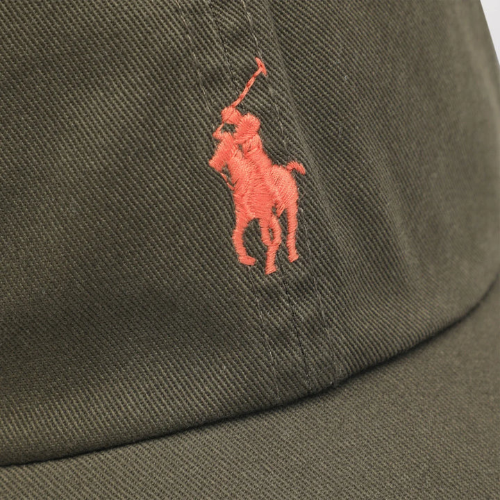 Polo Ralph Lauren - Olive green baseball cap with logo