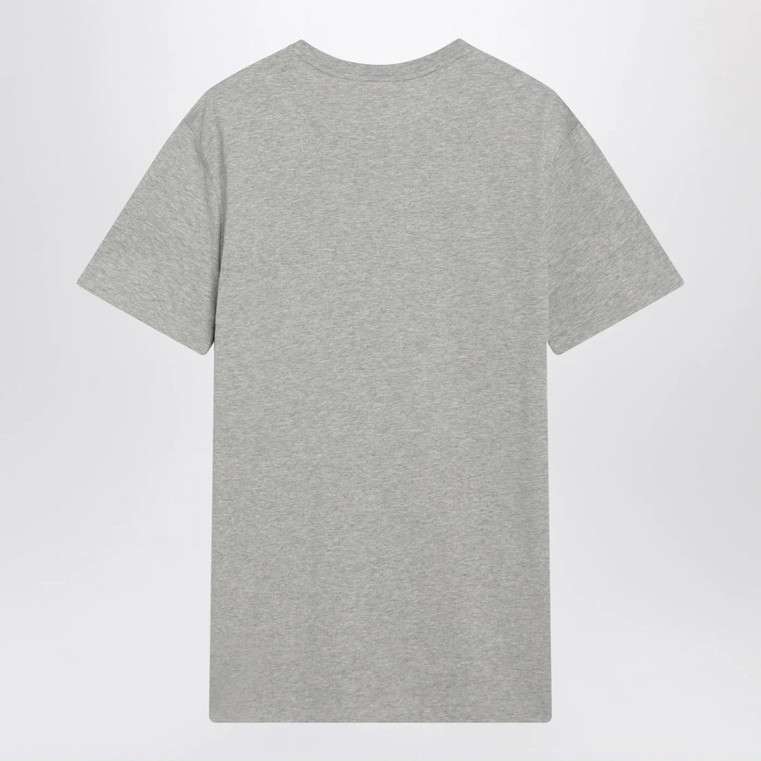 Polo Ralph Lauren - Grey mélange cotton Custom Slim-Fit T-shirt