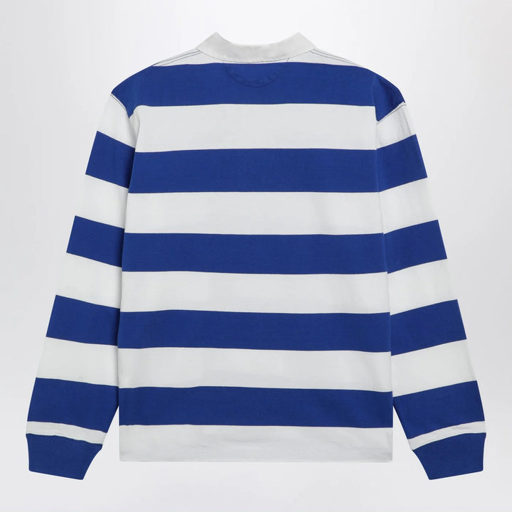 Polo Ralph Lauren - White/blue striped Classic Fit polo shirt