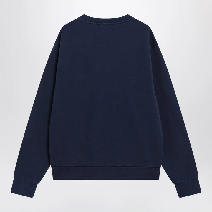 Polo Ralph Lauren - Navy blue cotton crew-neck sweatshirt