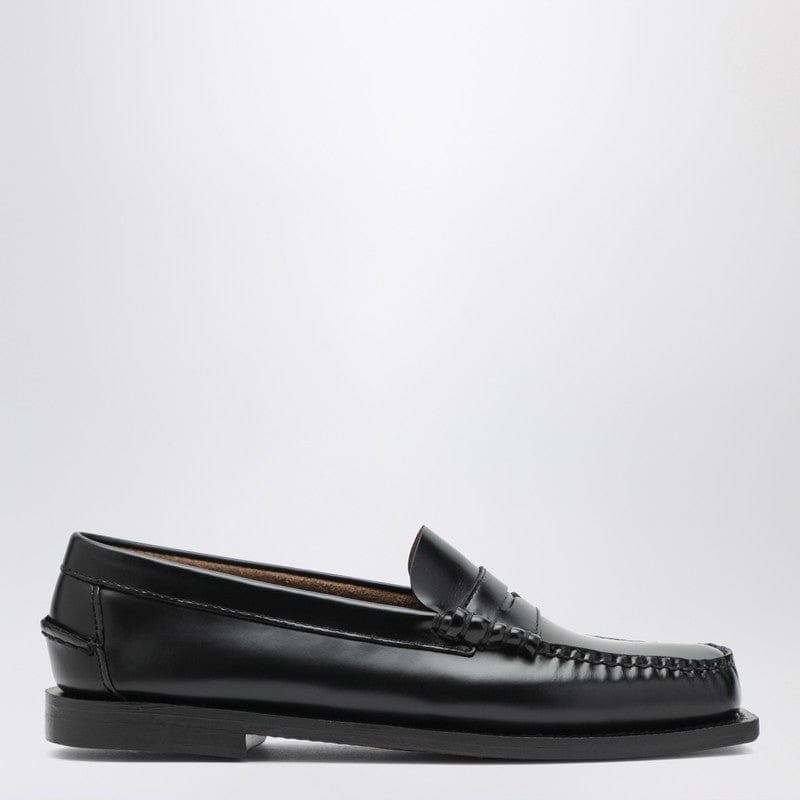 Shoes Sebago - Black Madison moccasins in leather - 6 US Brand