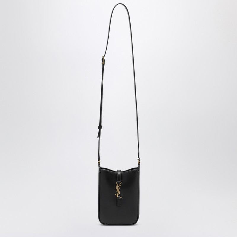 #N/A Saint Laurent - Black leather 5 to 7 mini bag - One size Brand