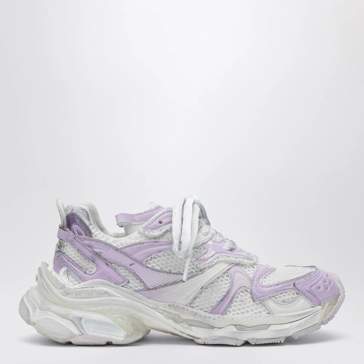 Balenciaga - Runner 2 Gradient Sneakers in light grey/lilac