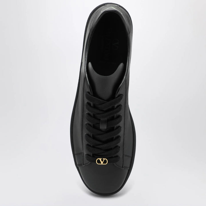 Valentino Garavani - Black leather Royco sneakers